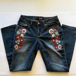 Earl Skinny Ankle w/Applique, sz2